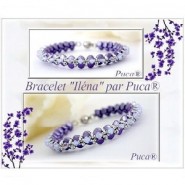 Freie Anleitung par Puca® Perlen - Armband Iléna